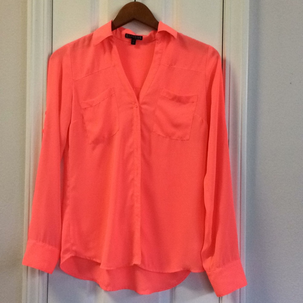 Express long sleeve blouse